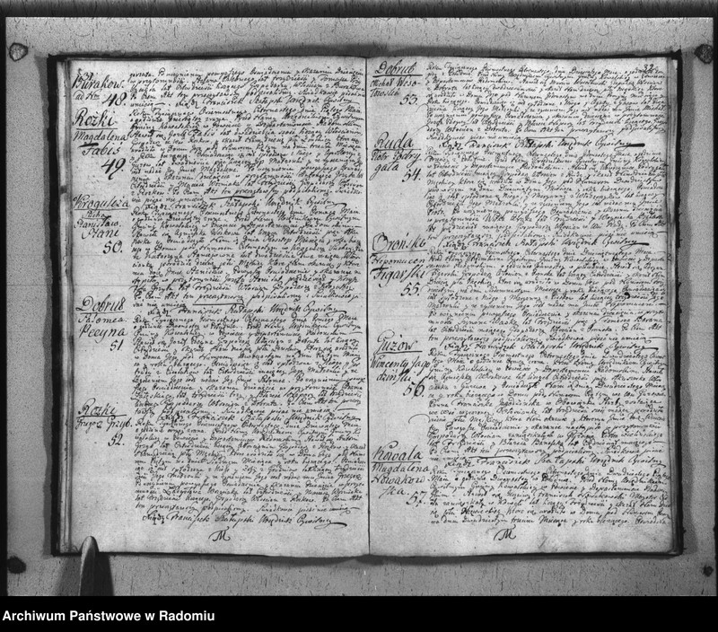 image.from.unit.number "Akta Stanu cywilnego Parafij Kowala Stępocina Zameijscia, Urodzenia i Zeyścia na rok 1814 Zdziałano i Parafowano"