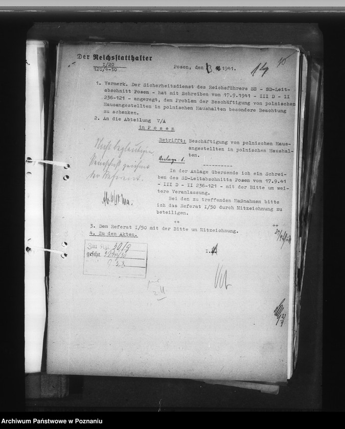 Obraz 18 z jednostki "Aufbau und Zuständigkeit der verschiedenen Verwaltungszweige. Arbeit"