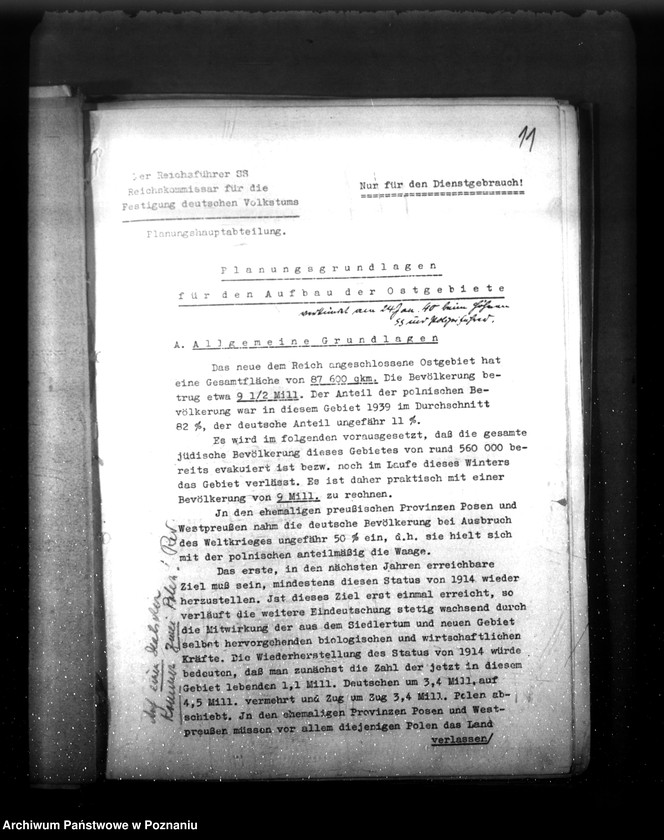 Obraz 15 z jednostki "Plany, korespondencja i statystyka w zakresie planowania przestrzennego w Kraju Warty"