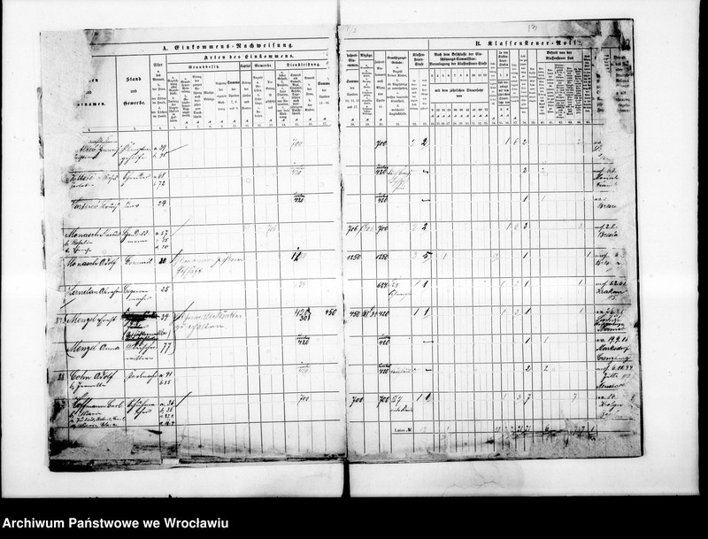 image.from.unit.number "Klassensteuerrolle nebst Eikommens - Nachweisung"