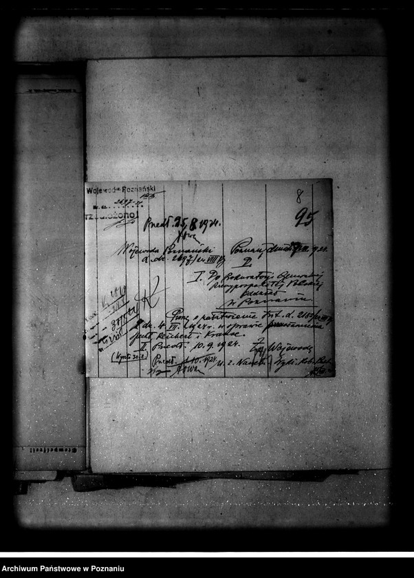 Obraz 12 z jednostki "/Przewłaszczenie parceli M. Spechtowej z Romanowa/"