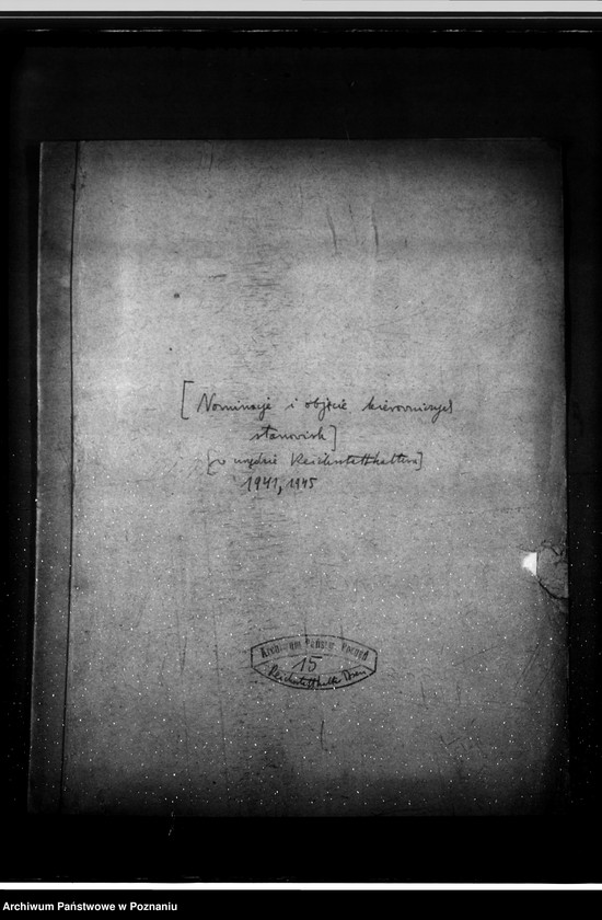 Obraz 4 z jednostki "Nominacje i objęcia kierowniczych stanowisk w urzędzie Reichsstatthaltera"
