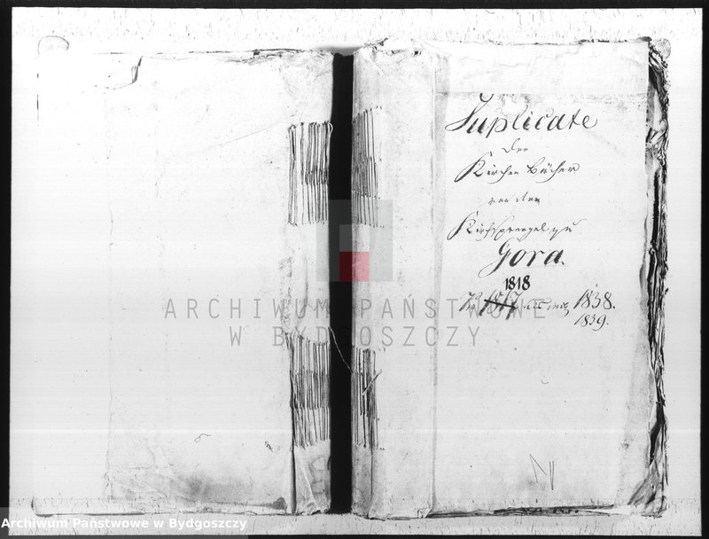 image.from.unit.number "Duplicate der Kirchenbücher von der katholischen Parochie Góra"
