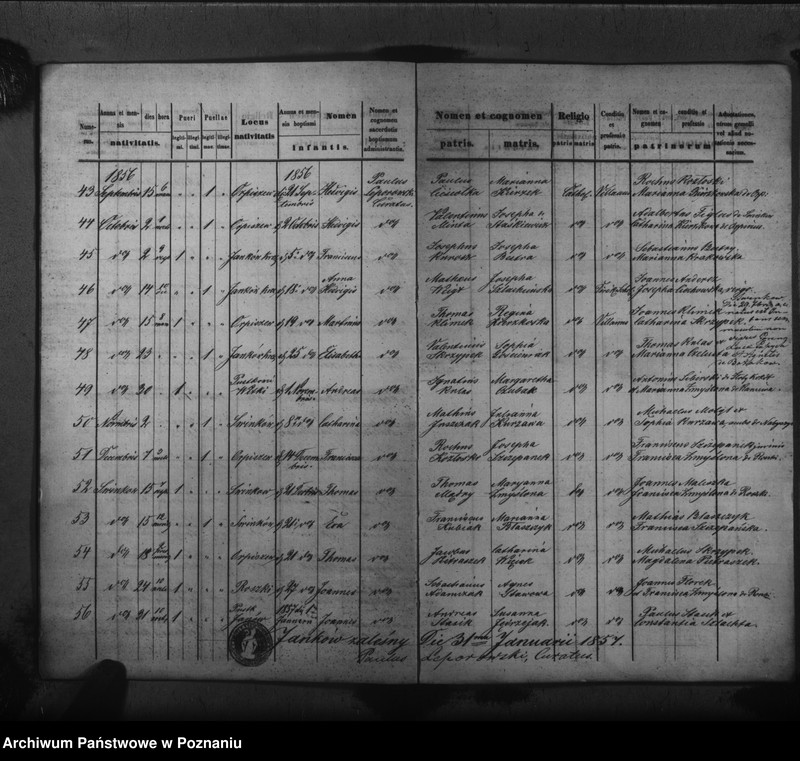 Obraz 7 z jednostki "Liber baptisatorum, copulatorum, mortuorum"