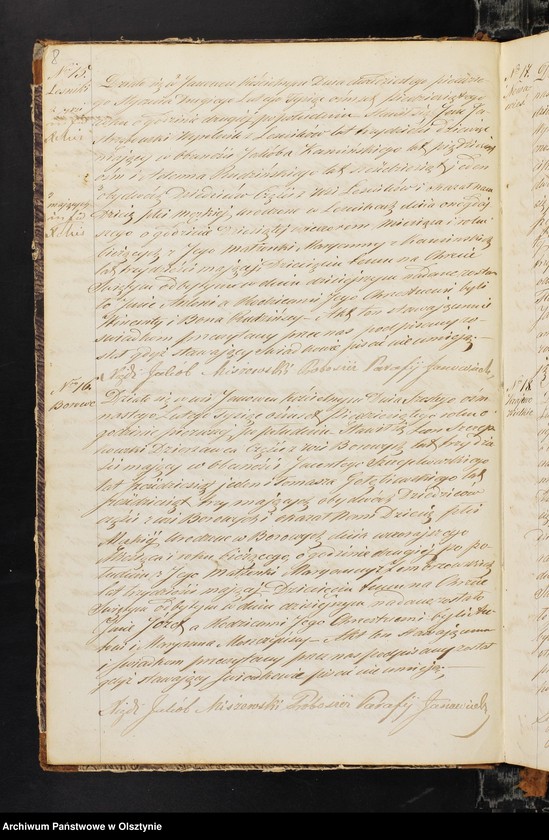 image.from.unit.number "Duplikat Parafii Janowieckiej Składający się z 3-ch Oddziałow to jest z Akt Urodzeń, Zejść i Zaślubień z Roku 1850"