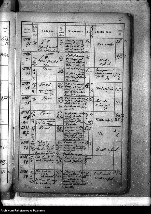 Obraz 9 z jednostki "Dziennik podawczy"