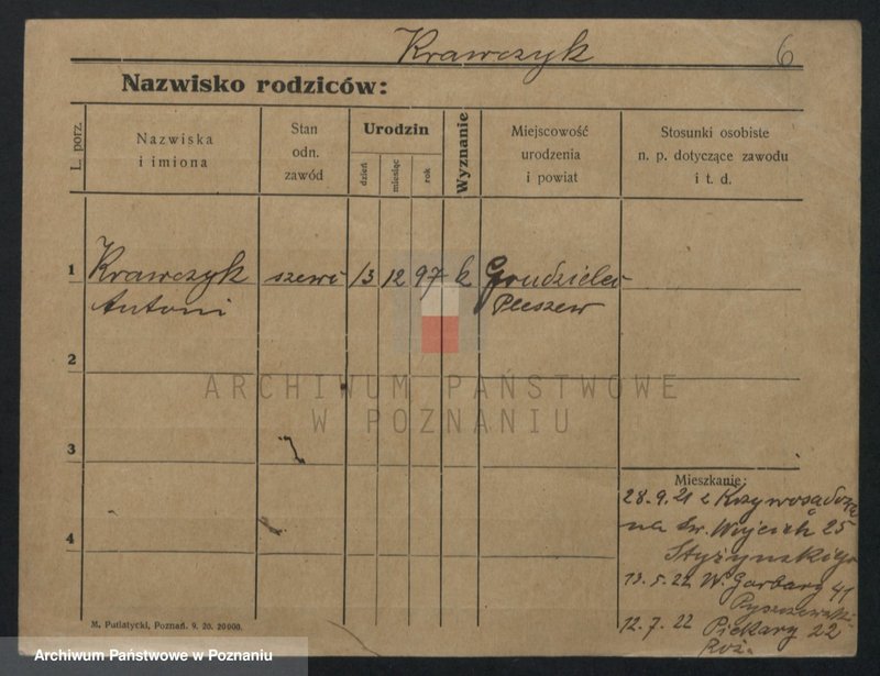 image.from.unit.number "Krawczyk (samotni mężczyźni i kobiety) - Kreczko"