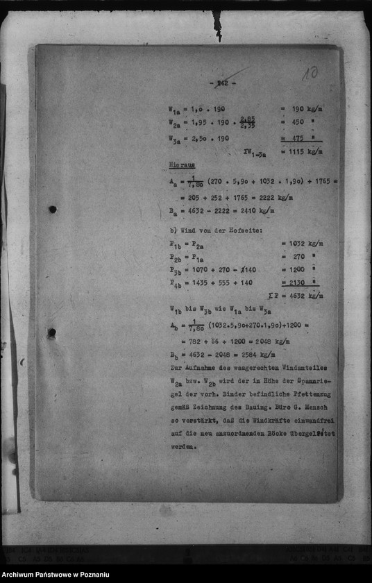 Obraz 14 z jednostki "Opis statyczny zamku w Poznaniu - II"
