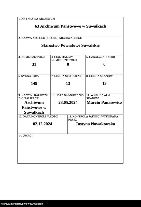 image.from.unit.number "[Budżet i lista skladek Gminy Wyznaniowej Żydowskiej w Wiżajnach w powiecie suwalskim]"