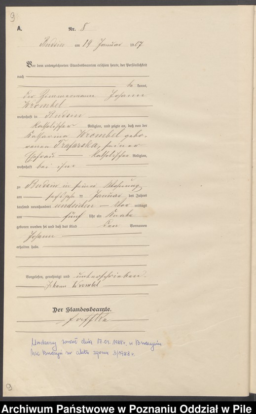 image.from.unit.number "Księga urodzeń"