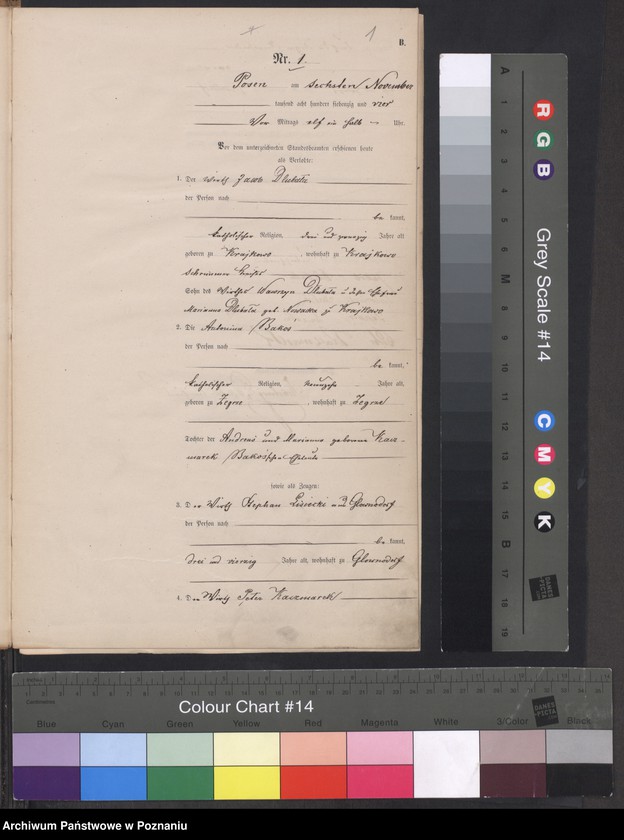 Obraz 3 z jednostki "Księga małżeństw"