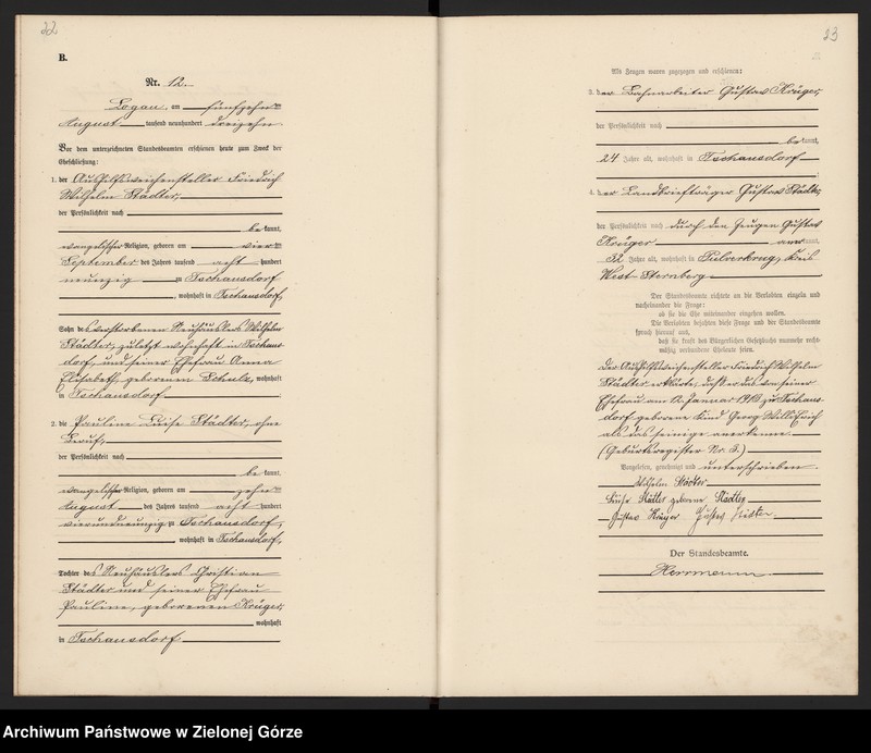 Obraz 14 z jednostki "[Księga małżeństw]"