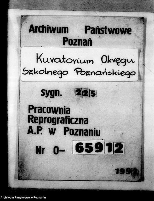 Obraz 1 z jednostki "Prywatna Szkoła Powszechna z niemieckim językiem nauczania w Nowejwsi powiat Żnin"