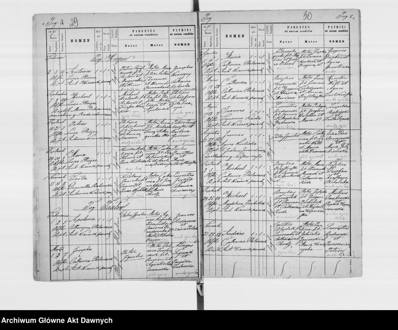 image.from.unit.number "Parafia: Radziechów. Dekanat: Busk. Kopie z ksiąg metrykalnych ur., śl., zg. dla całej parafii (miasto Radziechów i wsie)."