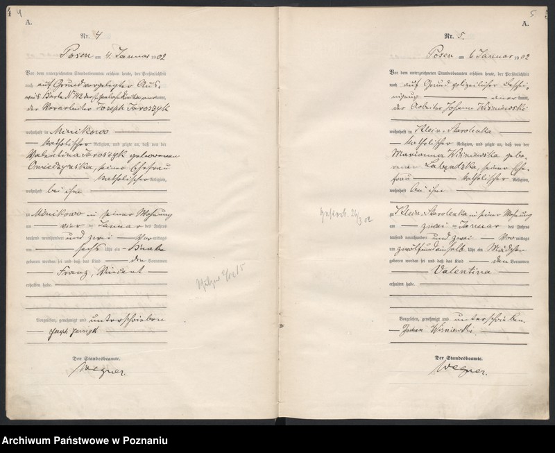 Obraz 5 z jednostki "Księga miejscowa urodzeń"