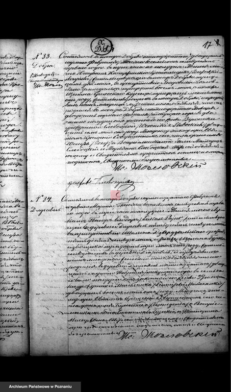 Obraz 18 z jednostki "Księga urodzeń, małżeństw, zgonów"