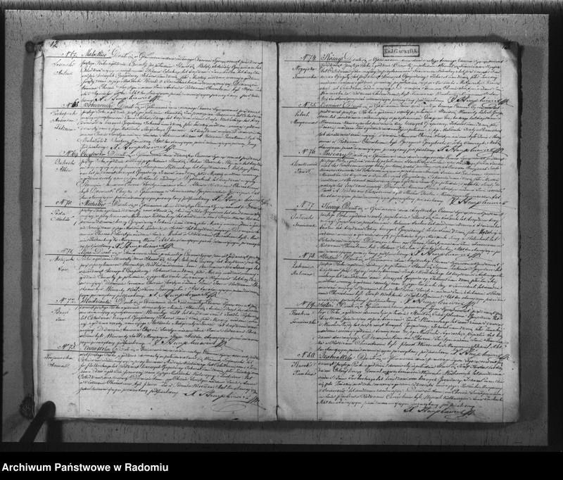 image.from.unit.number "Duplikat akt urodzonych, zaślubionych i zmarłych z parafii Głowaczów w roku 1855"