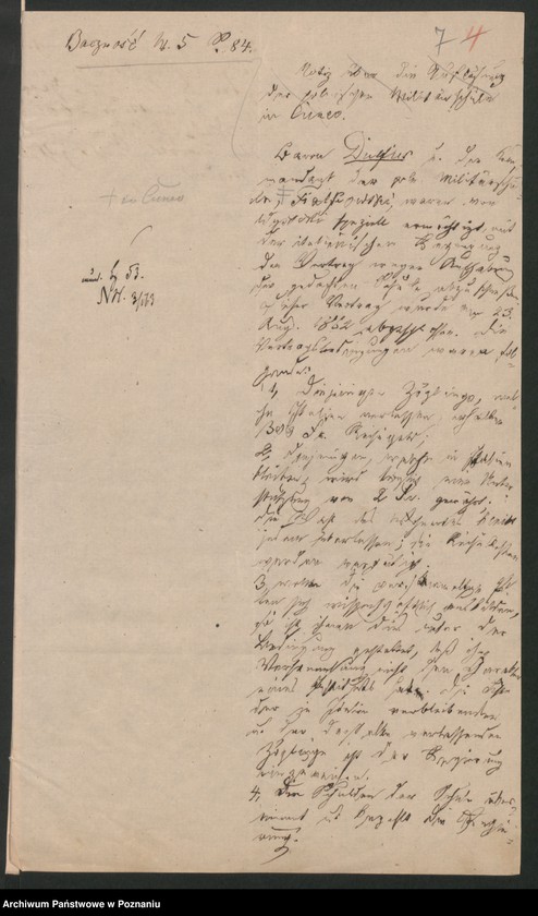 Obraz 11 z jednostki "A. betr. die polnische Emigration"