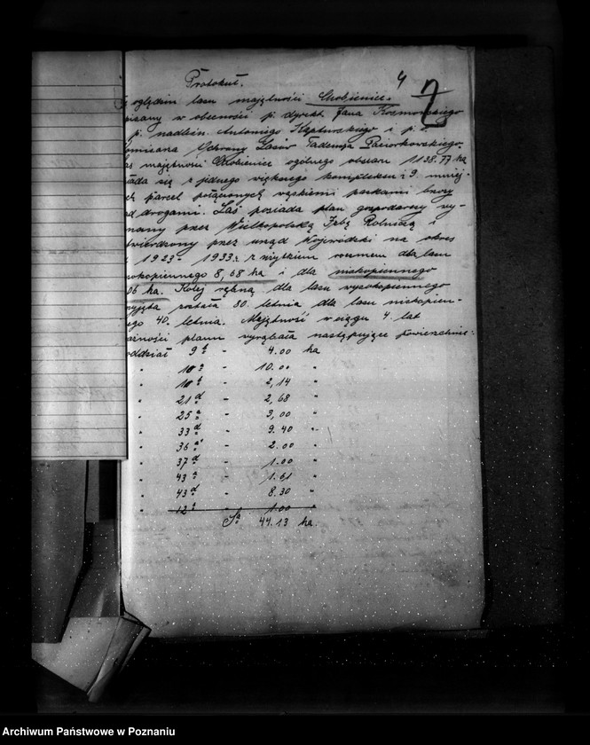 image.from.unit.number "Majętność leśna Chobienice powiat wolsztyński"