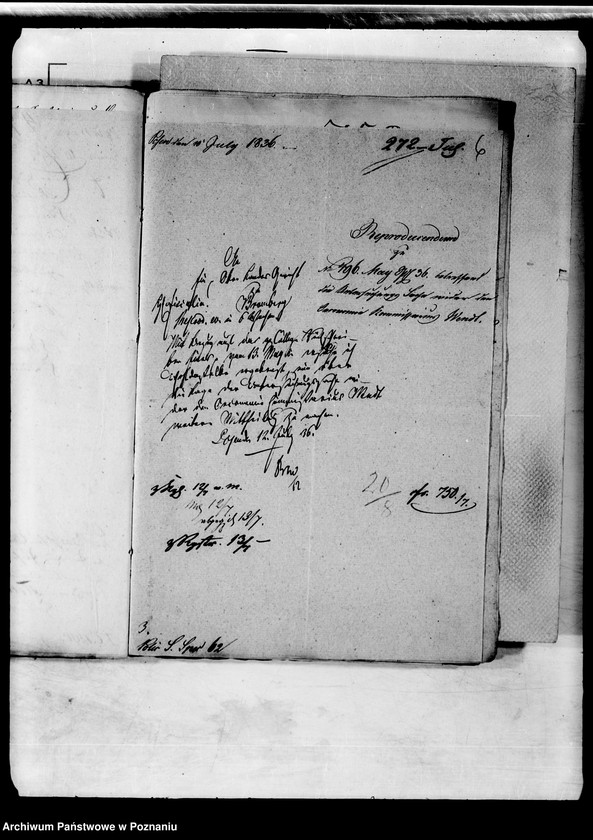 Obraz 10 z jednostki "Akta in Denuntiationssachen wider den Oekonomiekommissarius Wendt zu Wągrowiec."