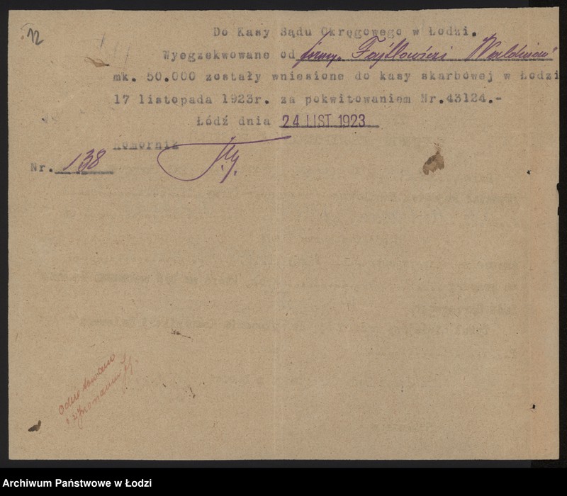 Obraz 14 z jednostki "Bracia Feitlowicz, Gutgold i Waldman- artykuły spożywcze"