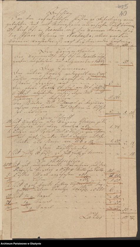 image.from.unit.number "Die Anfertigung eines gebohrten und mit Maurer Steinen ausgesetzten Senk Braunnens bey der Prediger Wohnung in Neuhausen [Romnowo]"