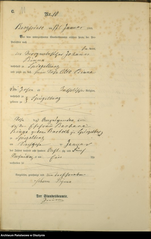 image.from.unit.number "Sterbe-Haupt-Register Nr 1 - 114"