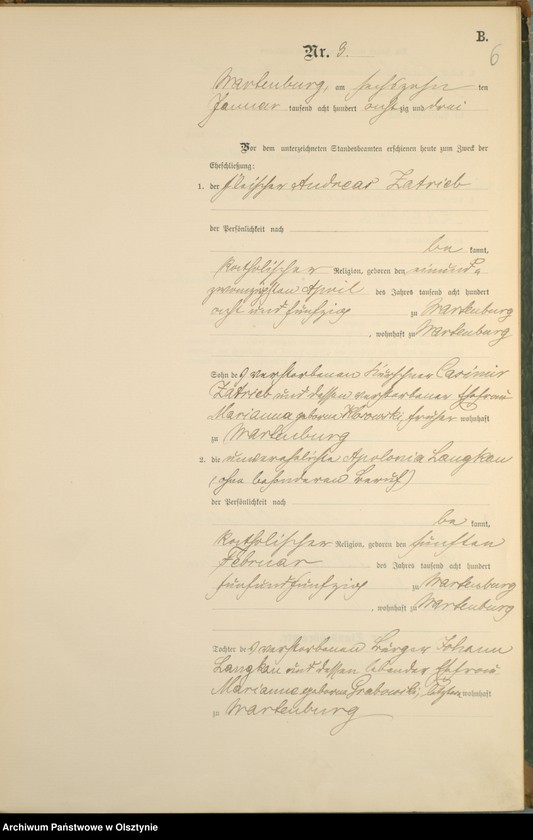 image.from.unit.number "Heiraths-Haupt-Register nr 1 - 37"