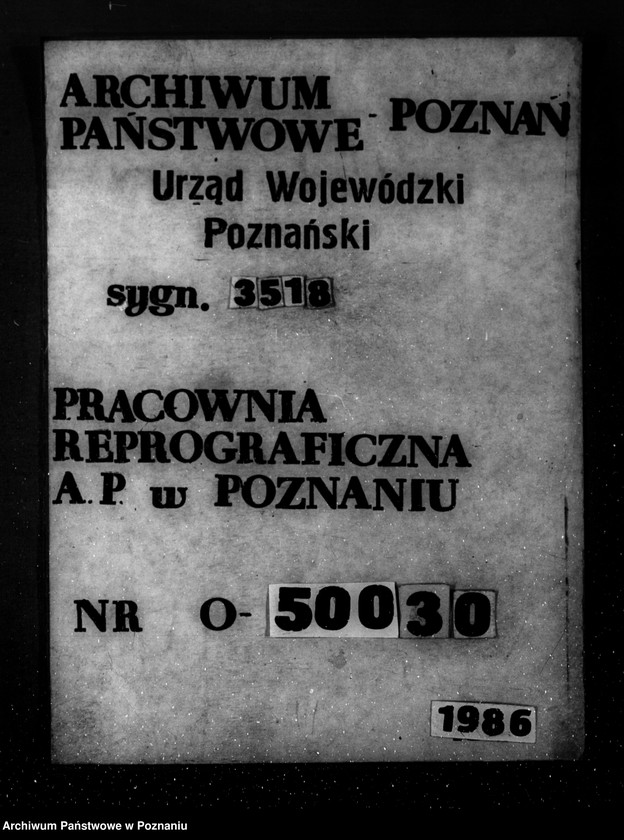 Obraz 1 z jednostki "/Plan urządzania gospodarstwa leśnego dla lasu majątku Turew powiatu kościańskiego 1933-1943/"