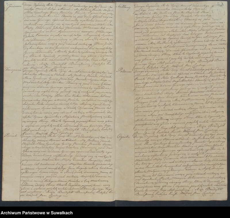 image.from.unit.number "Akta małżeńskie gminy puńskiey od dnia 1 stycznia do ostatniego grudnia 1825 roku"