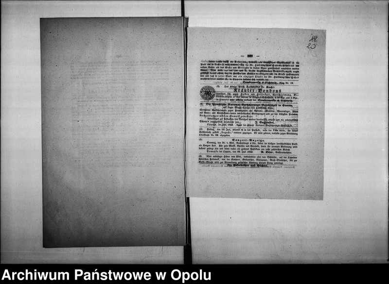 Obraz 16 z jednostki "Acta des Magistrats zu Oppeln betreffend: die Strassen-Beleuchtung und Verdingung der Oellieferung. de Anno 1853"