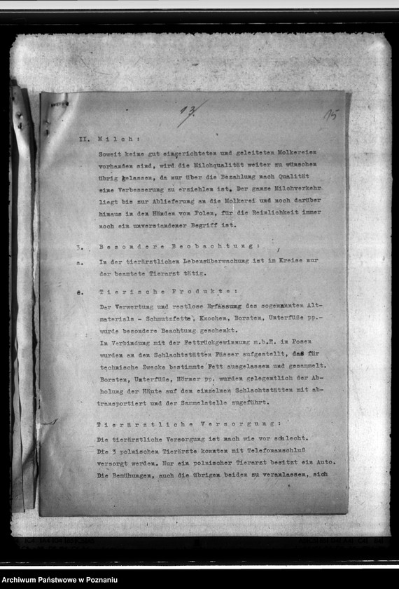 Obraz 19 z jednostki "Jahresveterinärbericht der Regierungs- Veterinärratstelle des Kreises Hermannsbad"