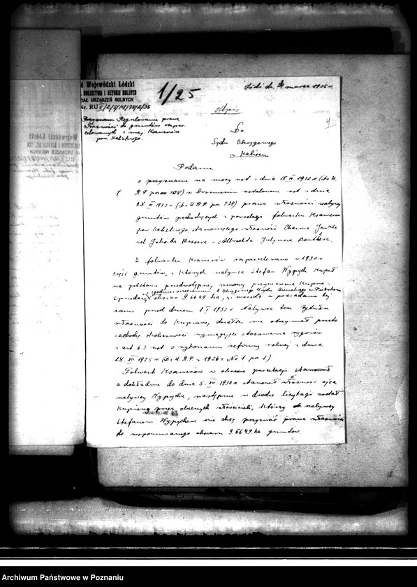 image.from.unit.number "Sądowe przewłaszczenie parcel z majątku Ksawerów powiatu kaliskiego"