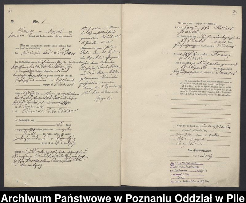 Obraz 4 z jednostki "Księga małżeństw"