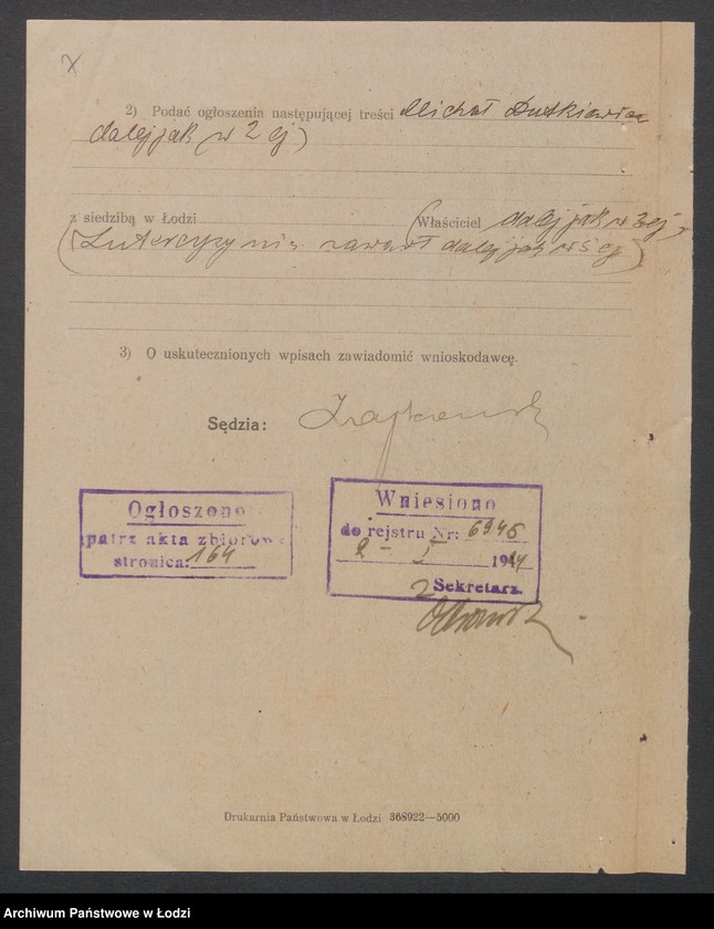 Obraz 9 z jednostki "Michał Dutkiewicz – sklep rzeźniczy"