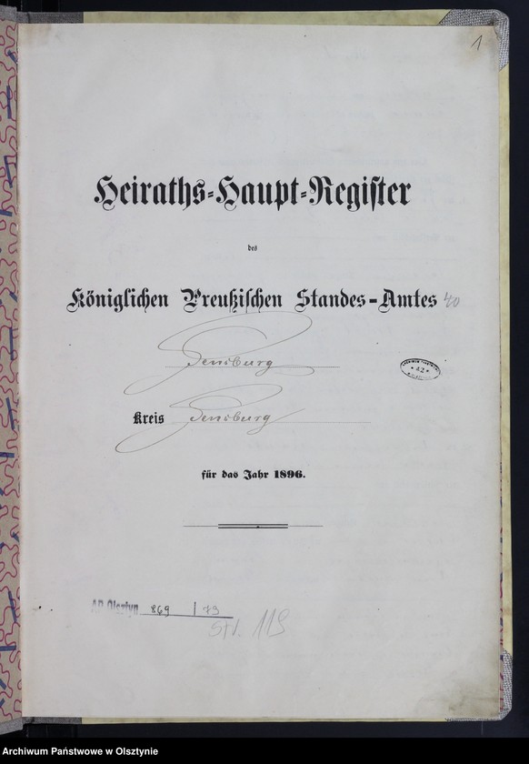 image.from.unit.number "Heiraths-Haupt-Register Nr 1 - 59"