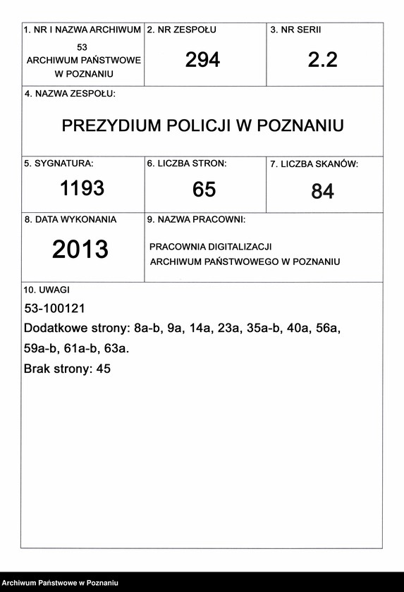 Obraz 1 z jednostki "A. betr. die Feststellung der Untertanen Verhältnisse des hier wegen Verdacht politischer Umtriebe verhaftet gewesen Robert von Wolski; Boleslaus von Wolski und den Thadeus von Wolanowski"