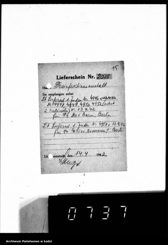 Obraz 19 z jednostki "[Zawiadomienia o przesyłce towarów do odkażania]"