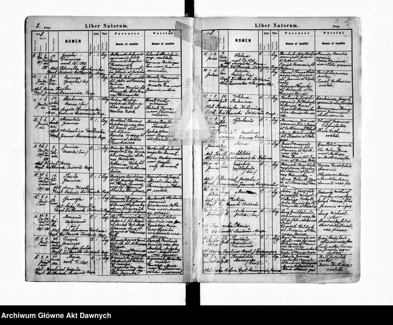 image.from.unit.number "Parafia: Lwów, parafia św. Anny. Dekanat: Lwów. Księga metrykalna urodzeń, ślubów i zgonów dla parafii miejskiej i wsi Kleparów."