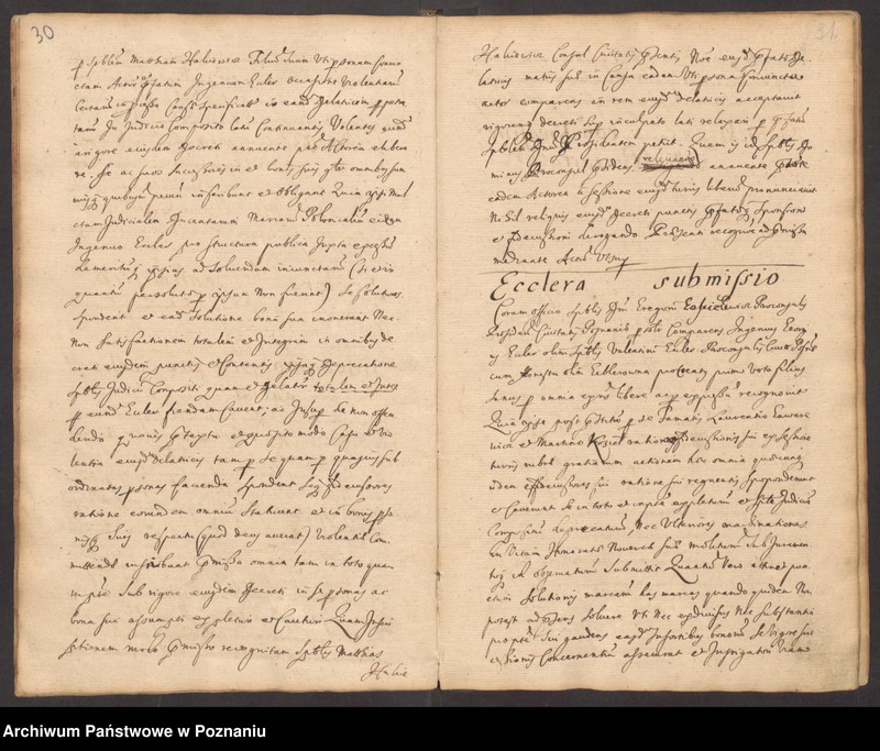 Obraz 19 z jednostki "Protocolon actorum officii consularis Posnaniensis."