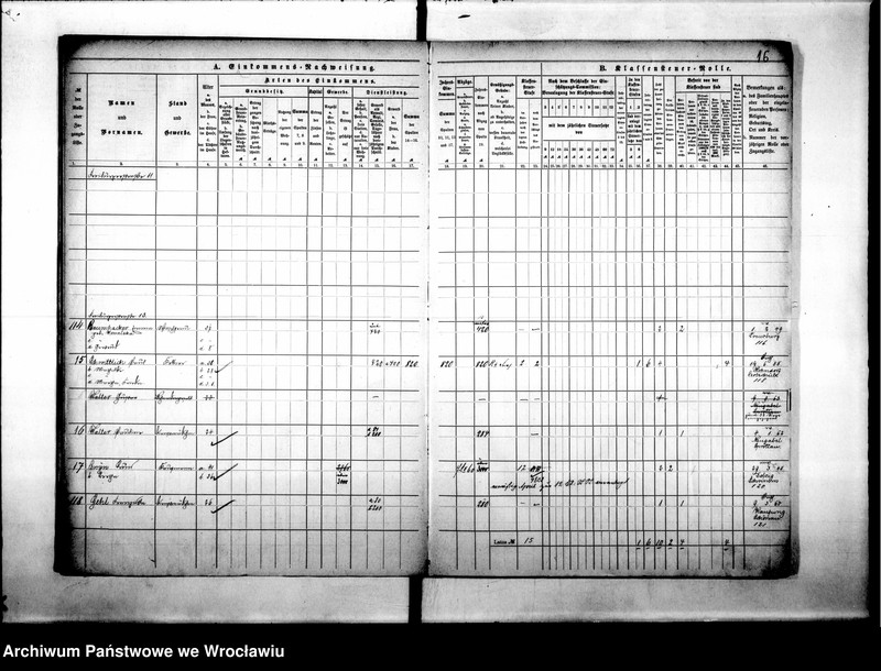 image.from.unit.number "Klassensteuerrolle nebst Eikommens - Nachweisung"