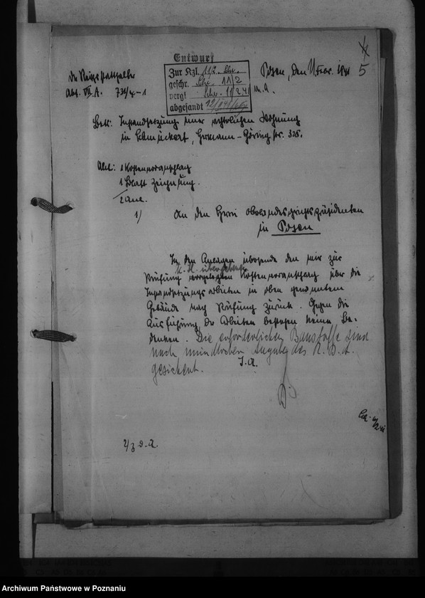 Obraz 9 z jednostki "Amtsgericht Schmückert - Bojanowo"