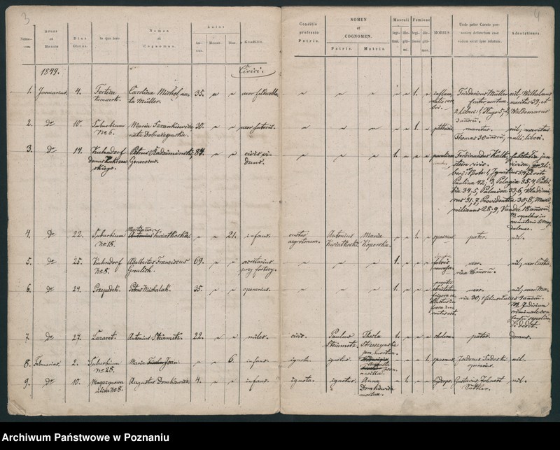 Obraz 4 z jednostki "Księga zgonów"