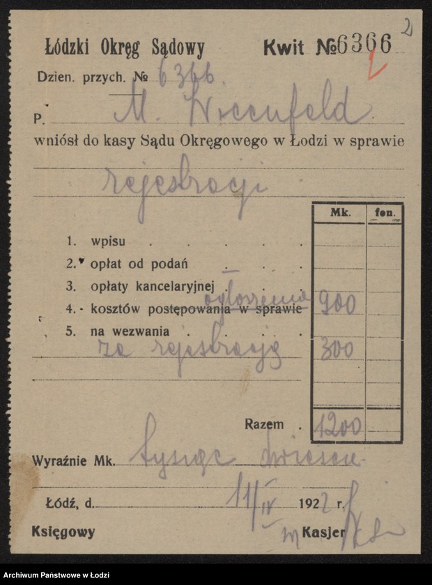 Obraz 4 z jednostki "Moszek Wicenfeld- sprzedaż pończoch"