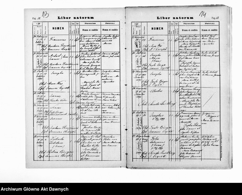 image.from.unit.number "Parafia: Kamionka Strumiłowa. Dekanat: Gliniany. Kopie z ksiąg metrykalnych ur., zg. dla całej parafii (miasto Kamionka i wsie)."