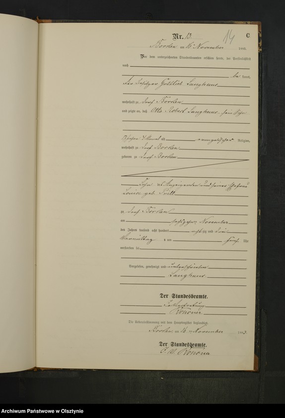 image.from.unit.number "Sterbe-Neben-Register Nr 1 - 14"