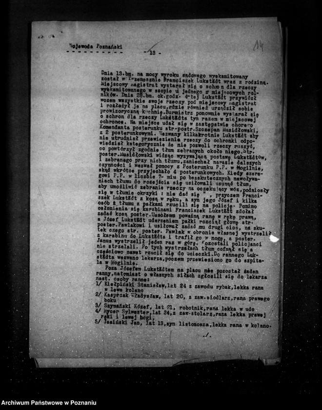 Obraz 18 z jednostki "Sprawozdania okresowe ze stanu bezpieczeństwa za miesiąc maj i czerwiec 1931 r. nr 18-19"