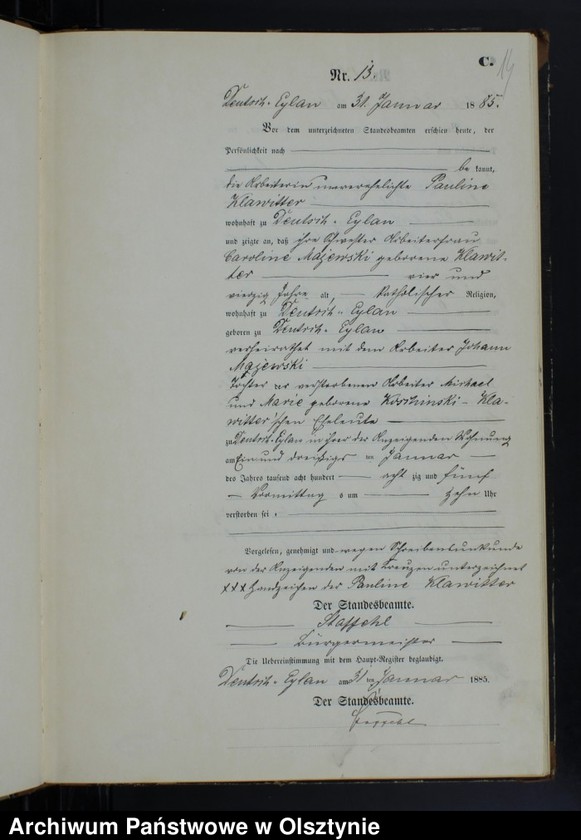 image.from.unit.number "Sterbe-Neben-Register Nr 1 - 127"
