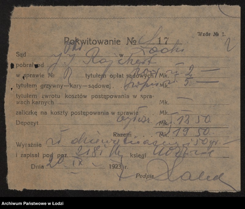 Obraz 4 z jednostki "Josek – Idel Rajcher- ręczny wyrób manufaktury"