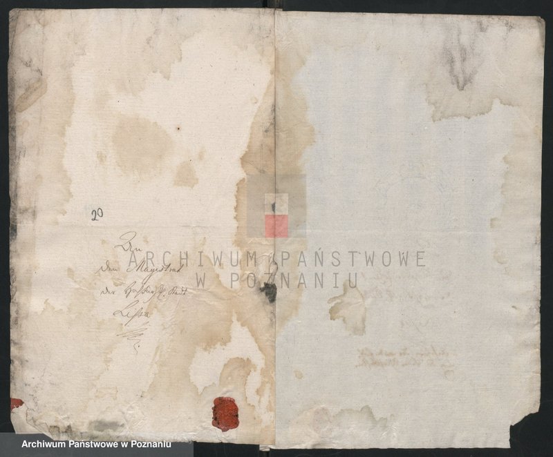 Obraz 18 z jednostki "Korespondencja, zarządzenia, wyroku władzy zwierzchniej miasta Leszna tj. Ant. Sułkowskiego i jego urzędników w sprawach administracyjno - porządkowych, finansowych i spornych; język niemiecki"